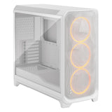 Fractal Case Meshify 3 XL White RGB TG Clear Tint (ATX, E-ATX, EE-ATX, Mini-ATX, Mini-ITX, SSI CEB, SSI EEB)