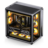 Jonsbo X400 PC-Gehäuse, Midi-Tower, ATX, Tempered Glass - grau (ATX, mATX, Mini-ITX)