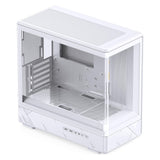 Jonsbo D200 Tour Midi, mATX, verre trempé, mini écran Temp - blanc (mATX, Mini-ITX)