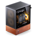 Jonsbo T7 PC-Gehäuse, Midi-Tower, mATX, Tempered Glass - schwarz (mATX, Mini-ITX)