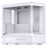 Jonsbo D200 Tour Midi, mATX, verre trempé, mini écran Temp - blanc (mATX, Mini-ITX)