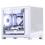 Jonsbo D32 STD White PC-Gehäuse, Mini-Gehäuse, mATX, Tempered Glass - weiss (mATX, Mini-ITX)