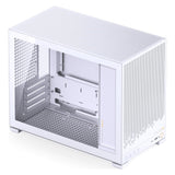 Jonsbo D32 STD White PC-Gehäuse, Mini-Gehäuse, mATX, Tempered Glass - weiss (mATX, Mini-ITX)
