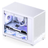 Jonsbo D32 STD White PC-Gehäuse, Mini-Gehäuse, mATX, Tempered Glass - weiss (mATX, Mini-ITX)