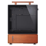 Jonsbo T7 PC-Gehäuse, Midi-Tower, mATX, Tempered Glass - schwarz (mATX, Mini-ITX)