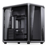 Jonsbo X400 PC-Gehäuse, Midi-Tower, ATX, Tempered Glass - grau (ATX, mATX, Mini-ITX)