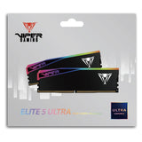 Patriot DDR5 PC6000 64GB 2x32 Viper Elite 5 Ultra RGB CL28 (VEUR564G6028K) (2 x 32GB, 6000 MHz, RAM DDR5)