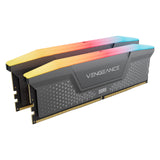 Corsair VENGEANCE RGB RS DDR5 6000MT/s 32GB - Grey (2 x 16GB, 6000 MHz, RAM DDR5, DIMM)