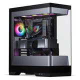 Phanteks Evolv S2 PC-Gehäuse, Midi-Tower, E-ATX, RGB, Tempered Glass - schwarz (ATX, E-ATX, mATX, Mini-ITX)
