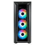 Cooler Master MasterBox 520 avec fenêtre en verre noir (ATX, E-ATX, Mini-ITX, SSI CEB)