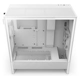 NZXT H5 Flow ( 2024 ) (blanc, verre trempé) (ATX, mATX, Micro-ITX, Mini-ITX)