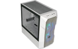 Cooler Master Boîtier d’ordinateur MasterBox TD300 Mesh Blanc