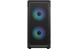 Fractal Design Boîtier d’ordinateur Focus 2 RGB TG Clear Tint Noir