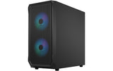 Fractal Design Boîtier d’ordinateur Focus 2 RGB TG Clear Tint Noir