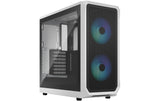 Fractal Design Boîtier d’ordinateur Focus 2 RGB TG Clear Tint Blanc