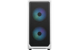 Fractal Design Boîtier d’ordinateur Focus 2 RGB TG Clear Tint Blanc