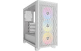 Corsair, PC-Gehäuse 3000D RGB Airflow Weiß