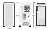 be quiet! Boîtier d’ordinateur Shadow Base 800 DX Blanc