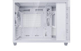 ASUS Boîtier d’ordinateur AP201 MicroATX TG Blanc