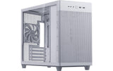 ASUS Boîtier d’ordinateur AP201 MicroATX TG Blanc