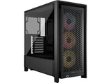 Corsair Boîtier d’ordinateur Frame 4000D RS ARGB Noir