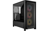 Corsair Boîtier d’ordinateur Frame 4000D RS ARGB Noir