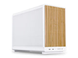 Lian Li Boîtier d’ordinateur A3-mATX édition bois Hêtre, blanc