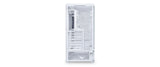 Lian Li Boîtier d’ordinateur LANCOOL 207 Tour midi, verre trempé – blanc
