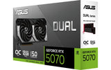ASUS Carte graphique Dual GeForce RTX 5070 12 GB OC Edition