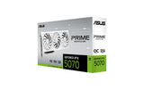 ASUS Carte graphique PRIME GeForce RTX 5070 12 GB White OC Edition