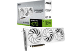 ASUS Carte graphique PRIME GeForce RTX 5070 12 GB White OC Edition