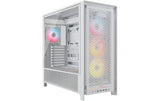 Corsair Boîtier d’ordinateur 5000D RS ARGB Blanc