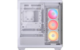 Corsair Boîtier d’ordinateur 3500X LX-R RGB Blanc