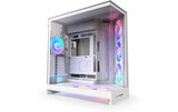 NZXT H9 Flow 2025 RGB+ Weiß
