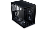 Lian Li Boîtier d’ordinateur O11 Dynamic Mini V2 Flow Noir