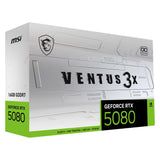 MSI GeForce RTX 5080 VENTUS 3X OC WHITE (16 Go, GDDR7)