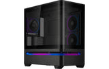 ASUS Boîtier d’ordinateur Prime AP202 TG ARGB Noir