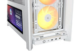Corsair Boîtier d’ordinateur FRAME 4000D LCD RS ARGB Premium Mid-Tower