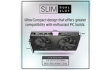 PNY GeForce RTX 5080 Slim OC à double ventilateur, 16 Go de GDDR7, DLSS 4