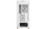 Fractal Design Summit Chalk White TG Clear Tint Blanc craie, teinte transparente TG