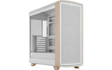 Fractal Design Summit Chalk White TG Clear Tint Blanc craie, teinte transparente TG
