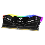 Team Group T-Force Delta RGB DDR5-6400 - 32 Go - CL32 - double canal (2 pcs) - Intel XMP - Sort med RGB (2 x 16GB, 6400 MHz, RAM DDR5, DIMM)
