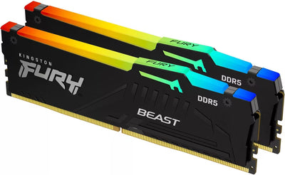 Kingston Bête FURY 2 x 16GB, 6000 MHz, RAM DDR5, DIMM