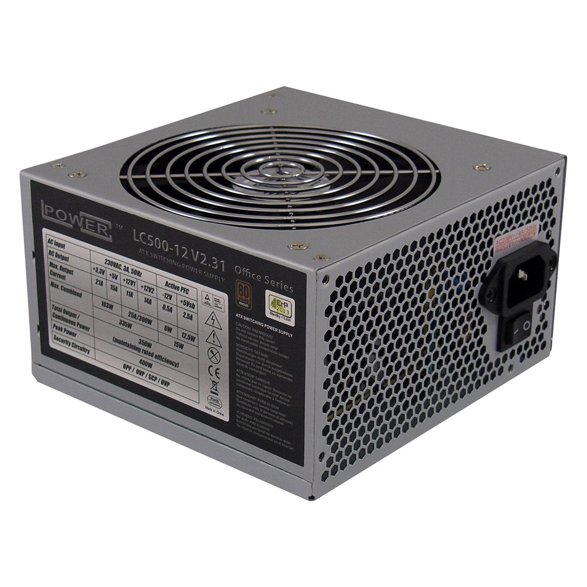 LC-Power Série Bureau - LC500-12 V2.31 (350 W)