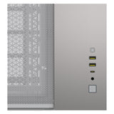 Corsair 2500X (blanc/aluminium, verre trempé x 2) (ATX, mATX, Mini-ITX)