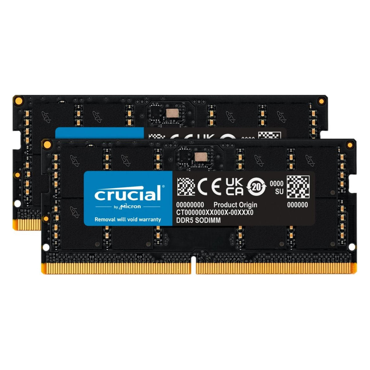 Crucial CT2K32G48C40S5 (2 x 32GB, 4800 MHz, SO-DIMM)