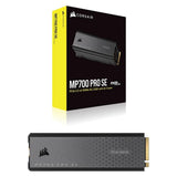 Corsair MP700 PRO SE 2TB NVMe PCIe M.2 SSD avec refroidisseur (2000 Go, M.2 2280)