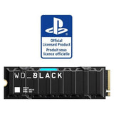 WD Black SN850P mit Heatsink für PS5 powered by SANDISK (2000 Go, M.2 2280)