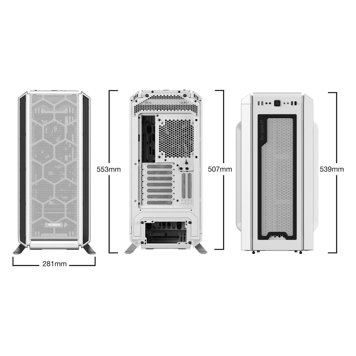 be quiet! Silent Base 802 Window (ATX, E-ATX, mATX, Mini-ITX)
