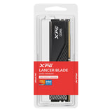 Adata Kit Barrettes mémoire 32Go (2x16Go) DIMM DDR5 XPG Lancer Blade PC5-51200 (6400 MHz) (Noir) (2 x 16GB, 6400 MHz, RAM DDR5, DIMM)